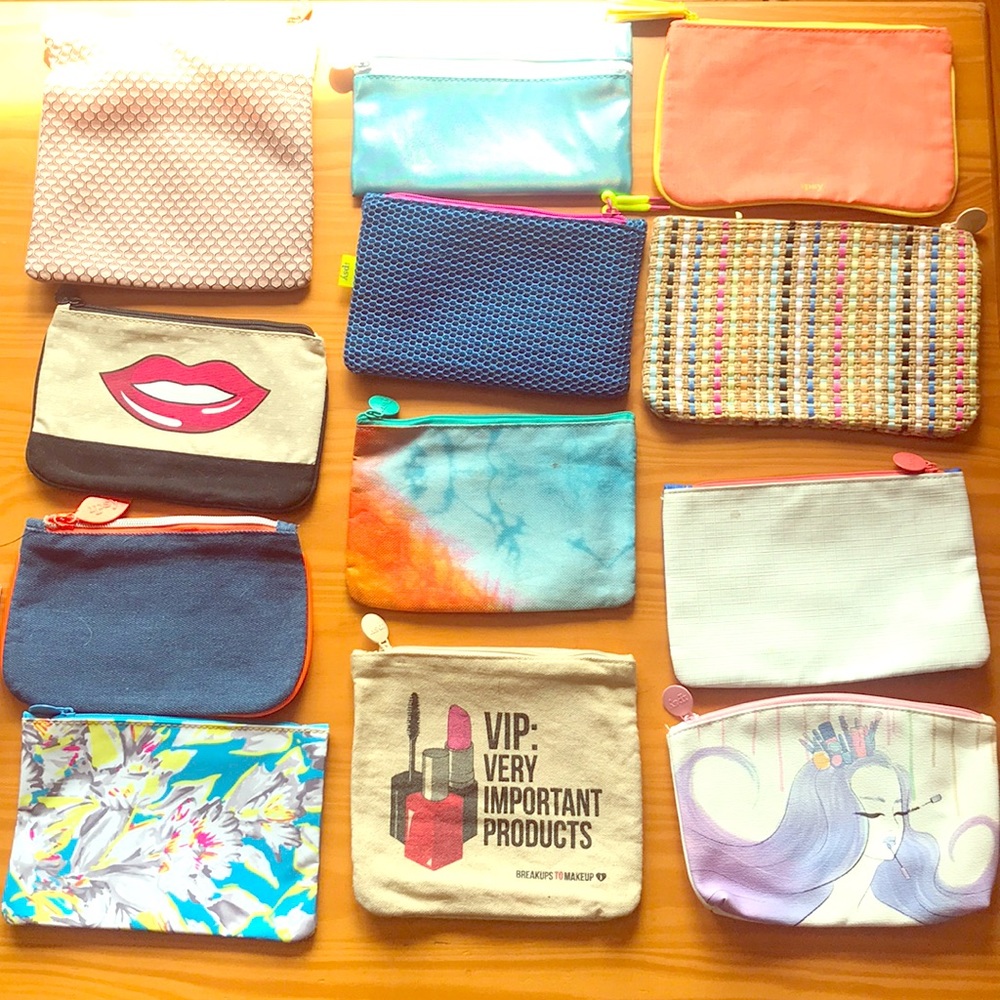 Assortment of Ipsy bags!